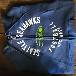 Seattle Seahawks  Full Zip Womens Hoodie